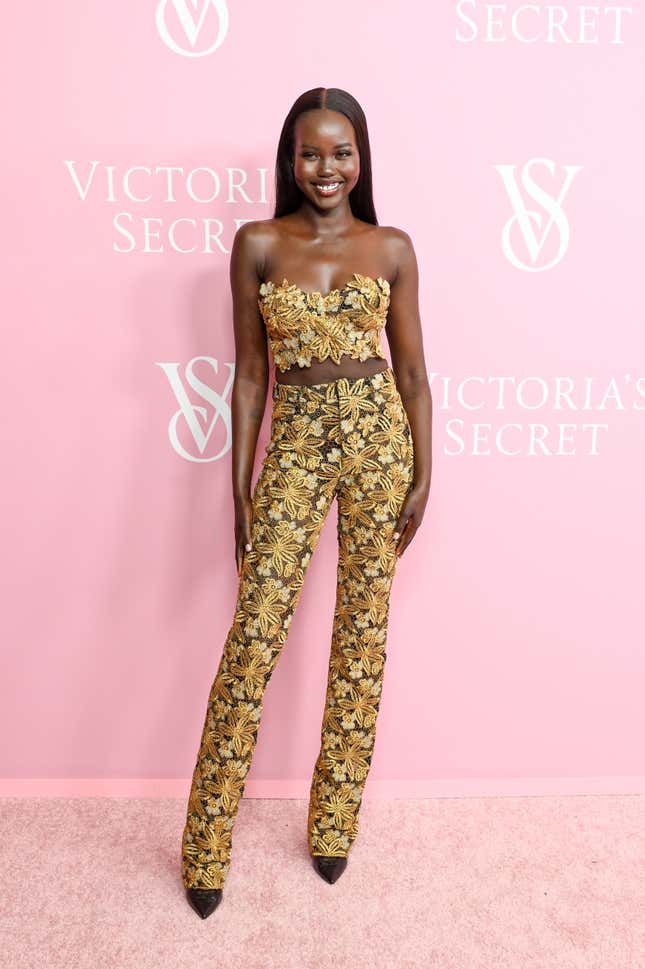 Image for article titled NYFW: Black Celebs Showed up at The Victoria&#39;s Secret Fashion Show