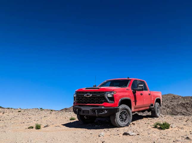 Image for article titled Go Off-Roading With The Chevy ZR2 And ZR2 Bison Family