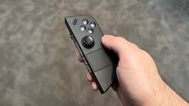 The Lenovo Legion Go handheld gaming PC.