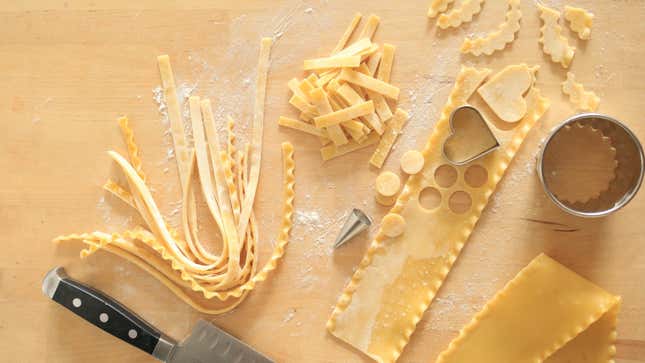 Image for article titled You Can Make Many Pasta Shapes From Just One