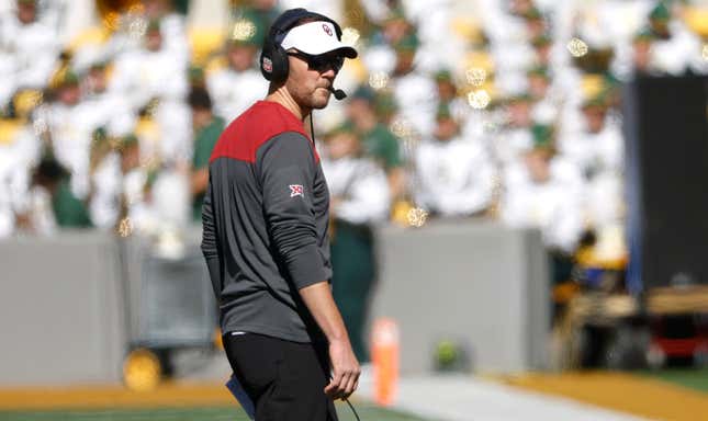Lincoln Riley, the latest sports figure to perpetuate extremely silly ideas about “unwritten rules”.