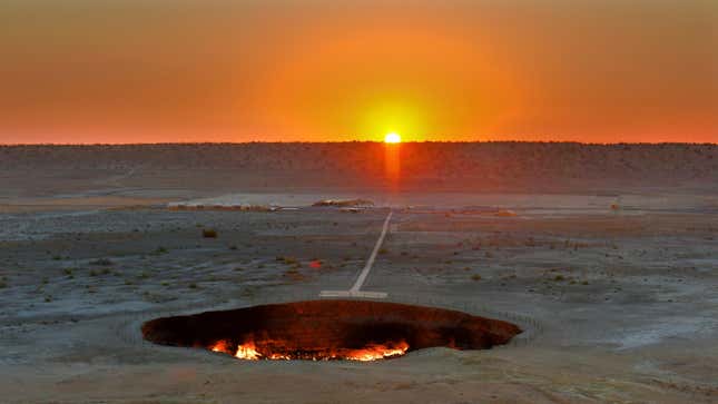 Imagen para el artículo titulado Cómo cerrarán la Puerta al Infierno de Turkmenistán