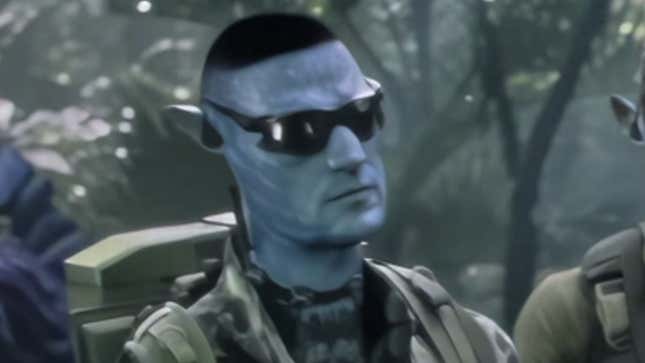 Sunglasses Avatar meme guy 