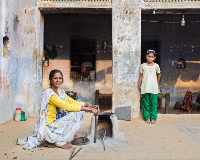 Soni, currently studying in class 4 at Pardada Pardadi, lives with her mother in Rajor village. She lost her father at an early age.