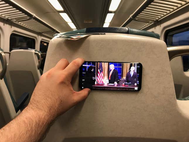 Who needs in-seat entertainment?