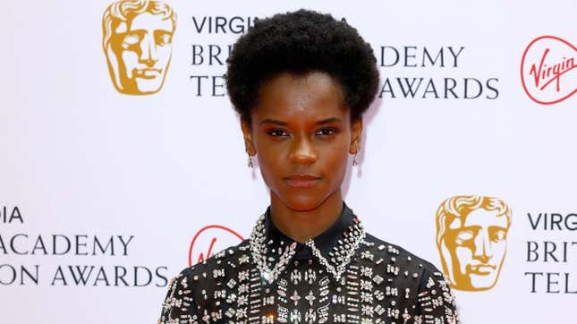Letitia Wright attends the Virgin Media British Academy Television Awards 2021 at Television Centre on June 06, 2021 in London, England.