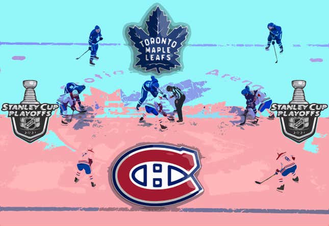 The Habs and Leafs meet in the playoffs for the first time since 1967.