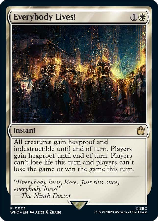 Image for article titled Magic The Gathering's Doctor Who Crossover Is a Cavalcade of Classic Heroes and Villains