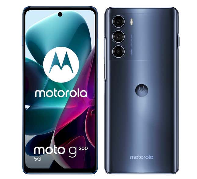 Imagen para el artículo titulado El Moto G200 tiene uno de los procesadores más potentes del momento y una pantalla veloz