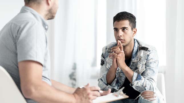 Image for article titled Most Common Issues Men Bring Up In Therapy