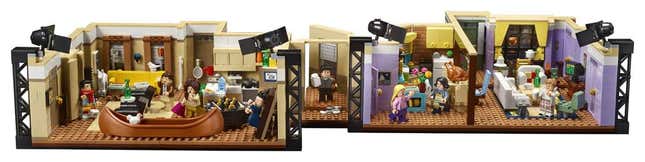 Imagen para el artículo titulado El nuevo set oficial de Lego Friends incluye los dos apartamentos completos de la serie y todos sus personajes