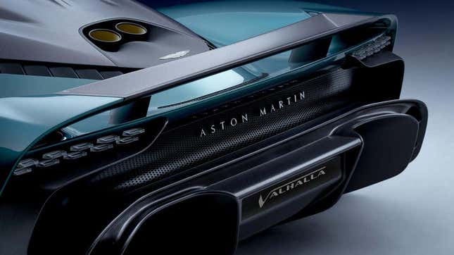 Imagen para el artículo titulado El nuevo Aston Martin Valhalla es una bestia híbrida con casi 1.000 caballos