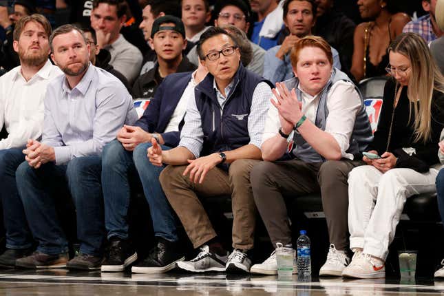 Nets owner Joe Tsai has some problems.