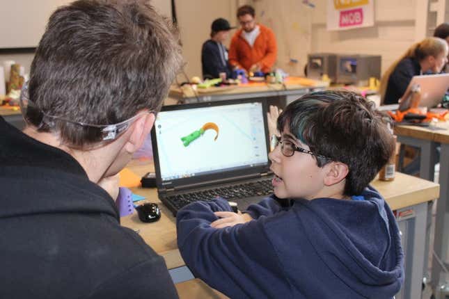 Image for article titled Kids are 3D printing their own “superhero cyborg” prosthetic arms. (Water cannons optional)