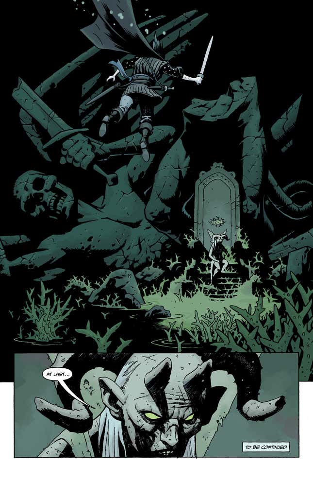 Image for article titled Celebrate Friday 13th With a Slice of Free Mike Mignola Comics