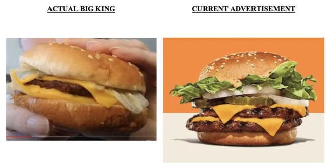 Imagen para el artículo titulado Demandan a Burger King por publicidad engañosa de sus hamburguesas