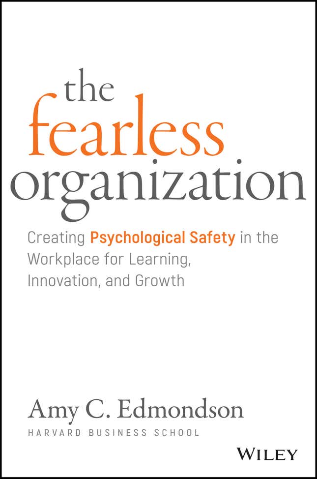 Image for article titled What psychological safety is not