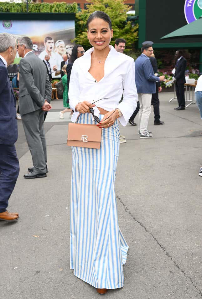Image for article titled Here&#39;s What Black Celebs Wore to Wimbledon 2023