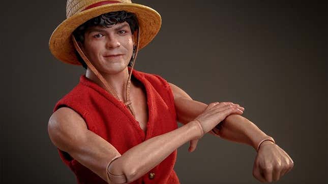Image for article titled Oh, Hot Toys&#39; Live Action One Piece Figures Are Extremely Cursed