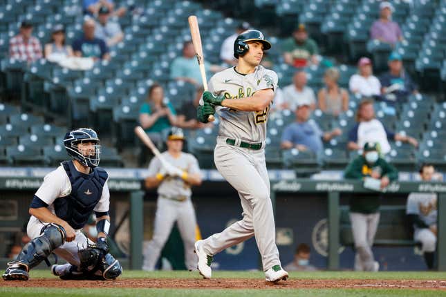 A's first baseman Matt Olson lagging in All-Star Game voting