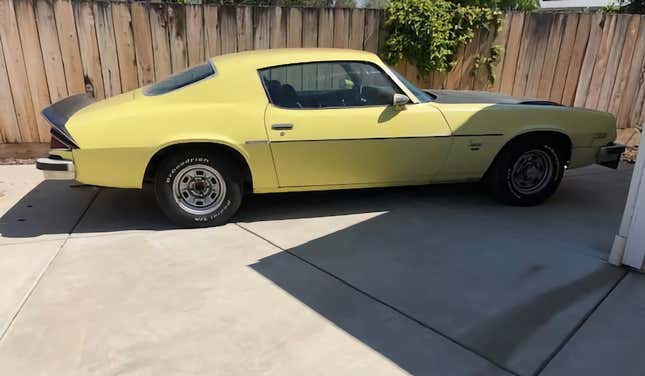 Image for article titled At $15,650, Could This 1974 Chevy Camaro Cause A Commotion?