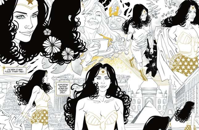 Image for article titled Wonder Woman Black &amp; Gold closes with strong stories and even stronger art