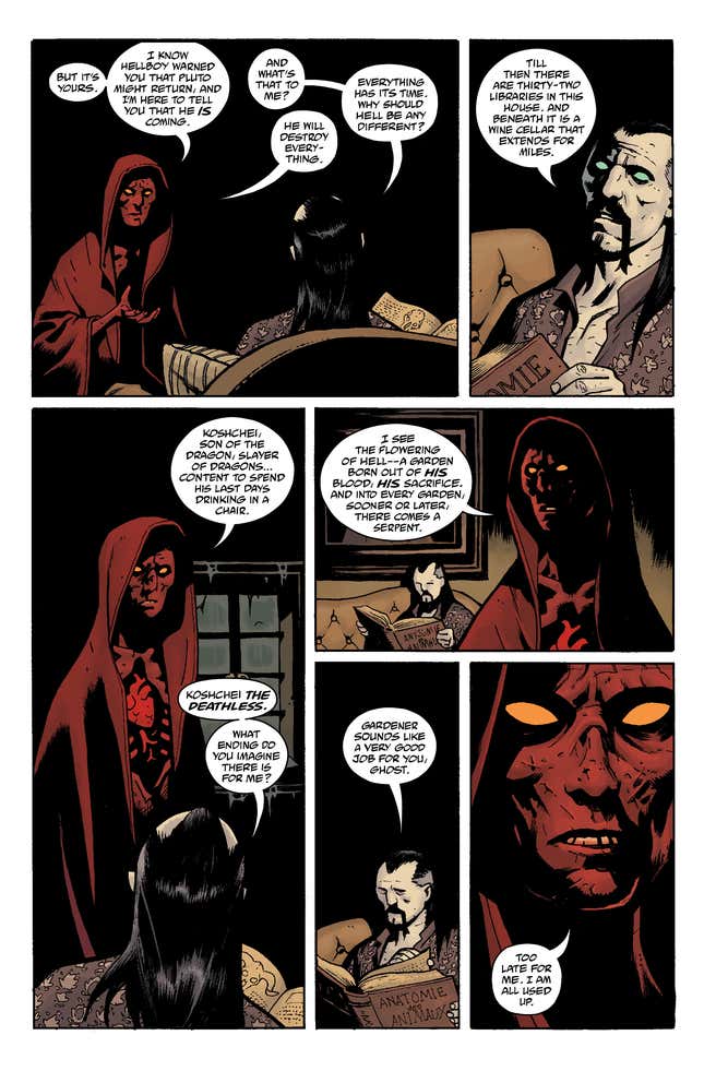 Image for article titled Celebrate Friday 13th With a Slice of Free Mike Mignola Comics
