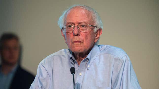 Image for article titled Bernie Sanders Tells Democrats to Stop Talking About Abortion So Much