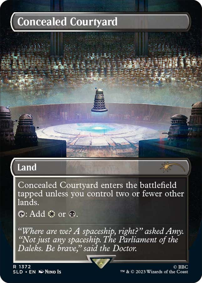 Image for article titled Magic The Gathering's Doctor Who Crossover Is a Cavalcade of Classic Heroes and Villains