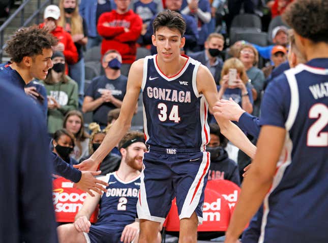 Chet Holmgren is the center of attention for No. 1 Gonzaga - The San Diego  Union-Tribune