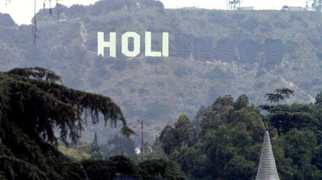 Mayor Garcetti, L.A. Rams Announce Hollywood Sign Installation to