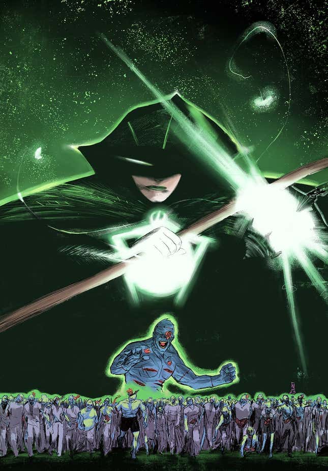 Cover for Green Lantern: Dark #1.