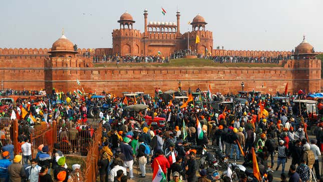 Image for article titled Borders:インド農民は何に怒っているのか