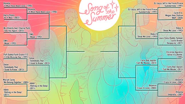 Image for article titled Jezebel&#39;s Song of the Summer Tournament: Round 2 Sees Some Shocking Departures
