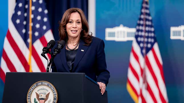 Image for article titled Kamala Harris Assures Public No One Has Given Her Single Classified Document