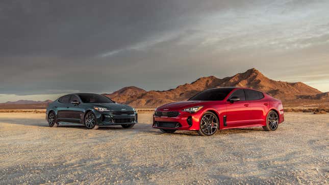 2022 Kia Stinger GT and GT-Line