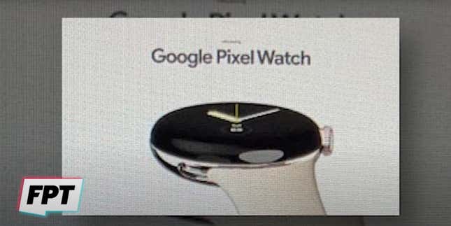 Google Pixel Watch leak