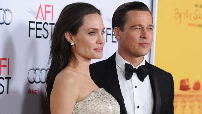 Image for article titled Brad Pitt Calls Angelina Jolie &#39;Vindictive&#39; for Selling Winery, Demands Trial By Jury