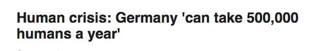 Image for article titled This Chrome extension reminds you that “refugees” and “migrants” are “humans”