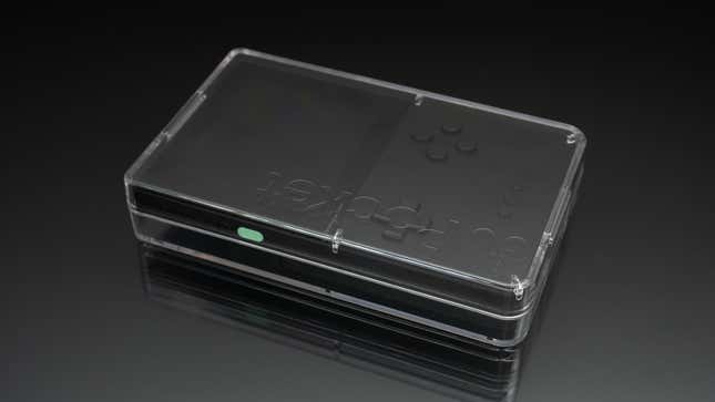 An optional hard case for the Analogue Pocket protects the handheld and puts it on display for those who missed the preorder windows to lust over.