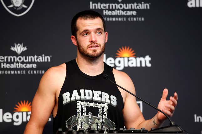 Raiders QB Derek Carr Is Someone To Root For In 2022