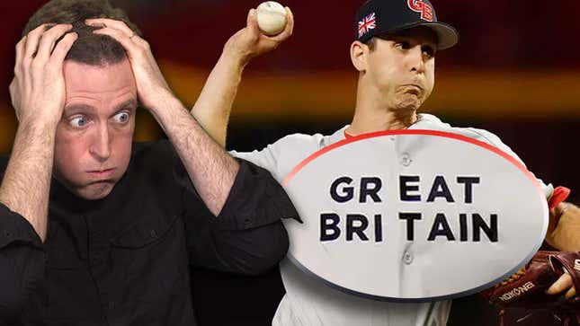 Great Britain's World Baseball Classic team mocked over uniform lettering