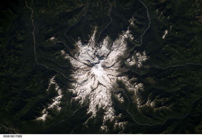 Image for article titled Photos: What Earth’s mountains look like from space