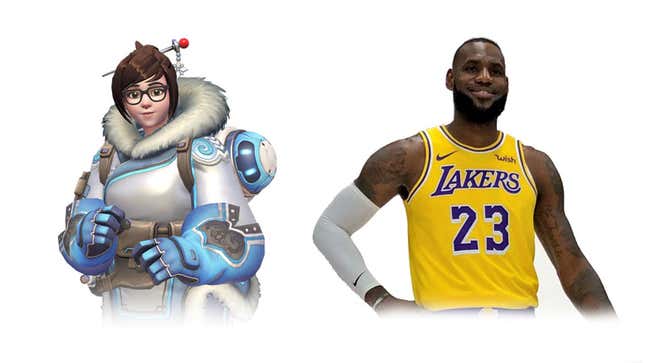 Image for article titled Mei And Lebron James Have Been Disabled Until Further Notice