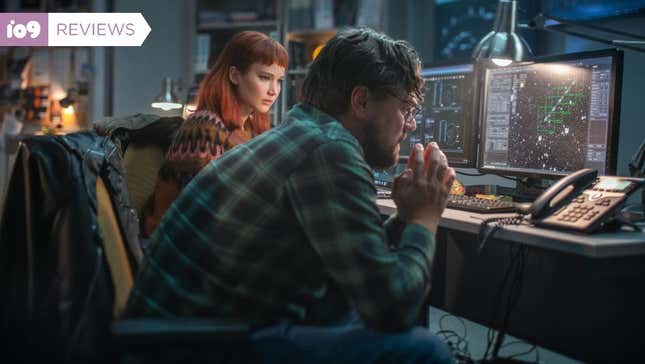 Leonardo DiCaprio and Jennifer Lawrence discover a troublesome comet in Don't Look Up.
