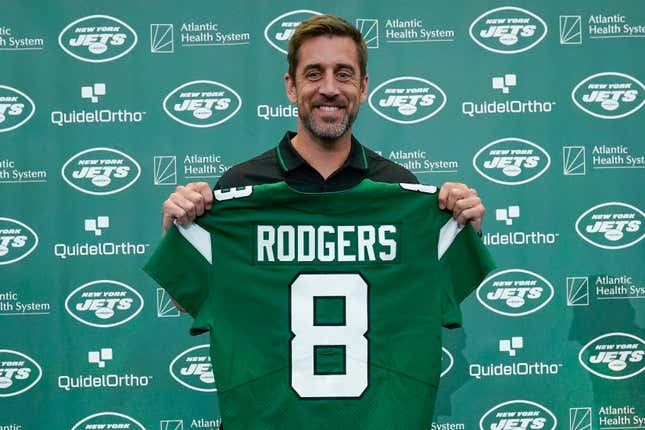 Aaron Rodgers: Jets are one of 6-12 teams who can win the Super