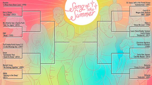 Image for article titled Is the Ultimate Summer Bop Happy or Sad? Welcome to Jezebel&#39;s Song of the Summer Tournament