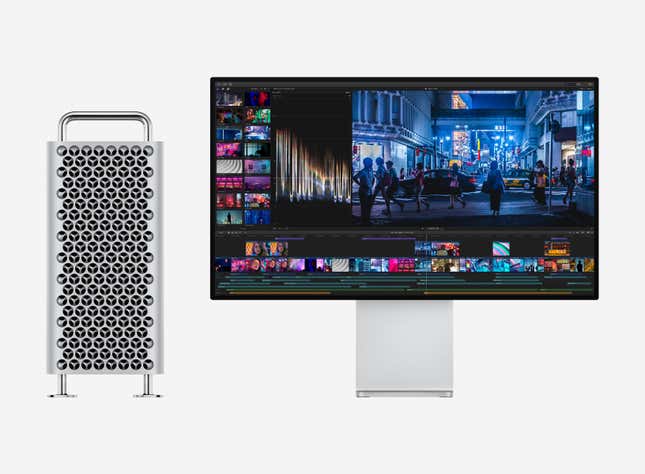 The new Mac Pro and Pro Display.