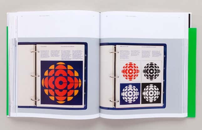 Canadian Broadcasting Corporation (CBC), 1975. Designed by Kramer Design Associates.