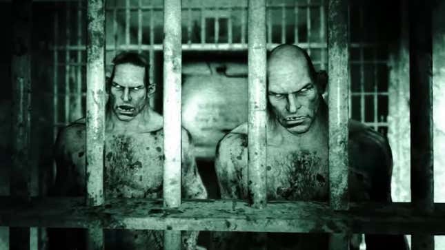 The Twins from Outlast are locked behind bars. As they should be.